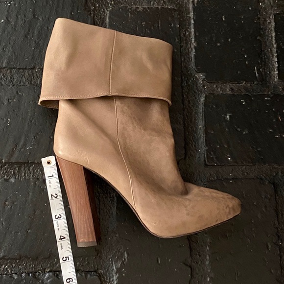 Joie soft slouchy leather heeled boot - Picture 13 of 14